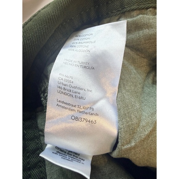 Free People Cya Later Skate Trouser Size 6 Forest Green - Picture 6 of 6